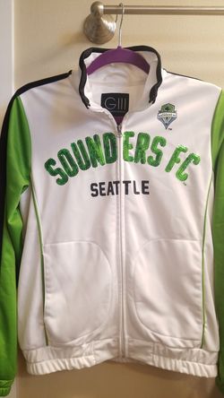 Womens size medium sounders zipper sweatshirt / jacket