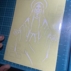 santa muerte decals / stickers