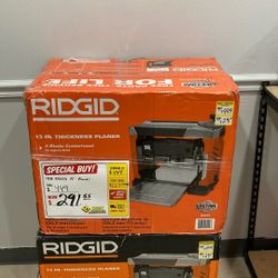 Ridgid 13 IN. Thickness Planer 
