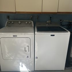 Maytag Washer And Dryer Set…