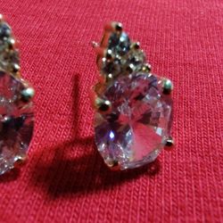 3/4 Carat Natural Diamond Earrings 