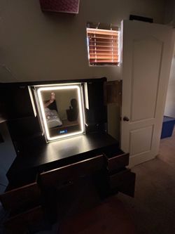Wooden  vanity