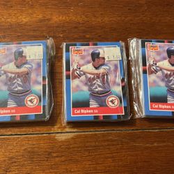 Donruss MVP 1988 MLB Baseball Cards Lot Of 26 Leaf 1987 BC-1 thru BC-26 3 Sets