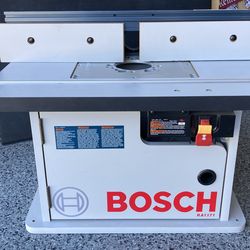Bosch Router Table