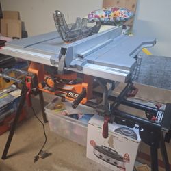 Table Saw With Stand