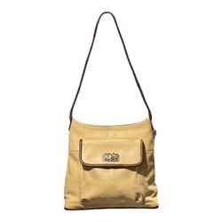 FOSSIL 75082 Tan Leather Shoulder Hand Bag Women's Purse