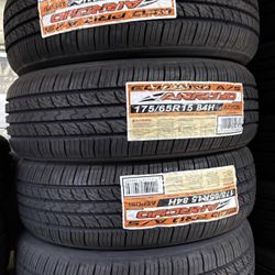 175/65/15 Arroyo 4 New Tires Installed And Balanced