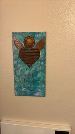 Guardian Angels on canvas