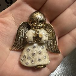 Angel Enamel Alloy Pin Brooch High Quality  