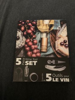 Wine tool set