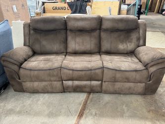 DOUBLE RECLINER SOFA WITH CUP HOLDER