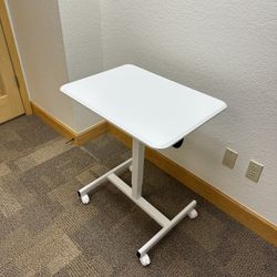 Adjustable White Desk / Table 