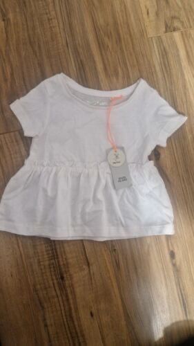 Baby Girls River Island Short Sleeve Top 3-6 Months
