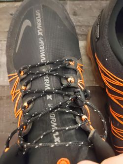 Nike VaporMax Sneakers Black Orange