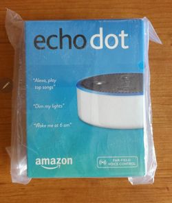 Echo Dot 2nd Gen White New