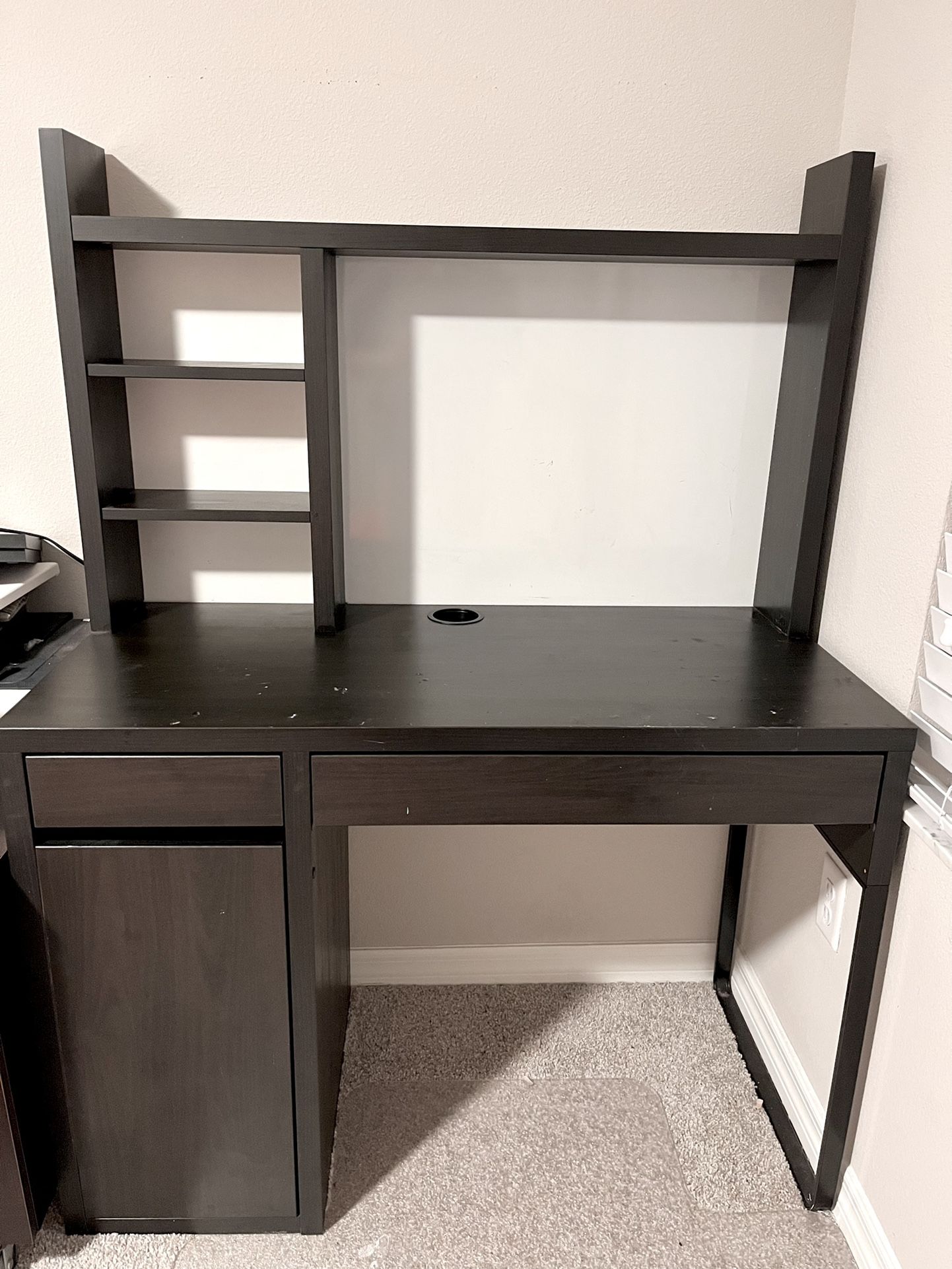 IKEA Desk with Whiteboard