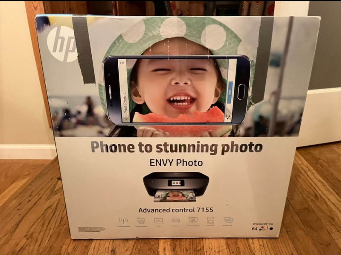 New In Box HP Envy Photo 7155 Printer