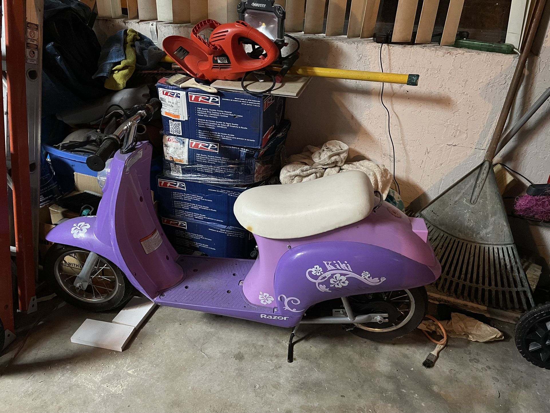Razor Pocket Mod 24-Volt Electric Powered Scooter Kiki Purple
