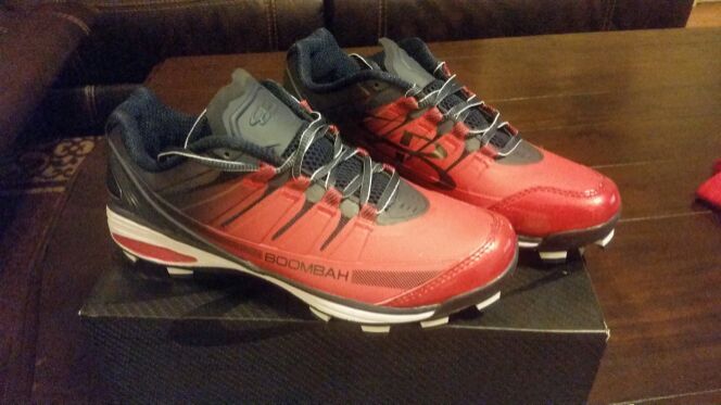 BRAND NEW Boombah cleates.