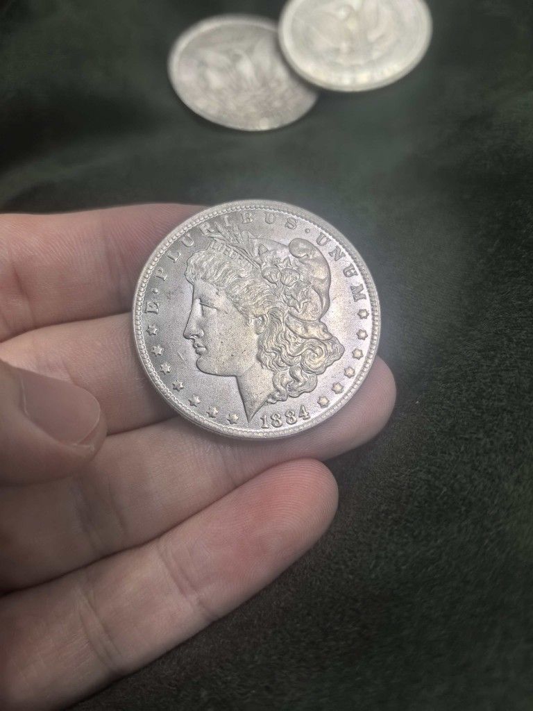1884 CC Morgan Silver Dollar

