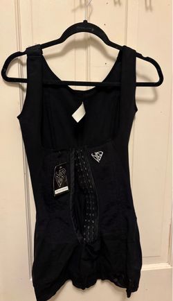April Black Diamond collection Black Shapewear Bodysuit XL