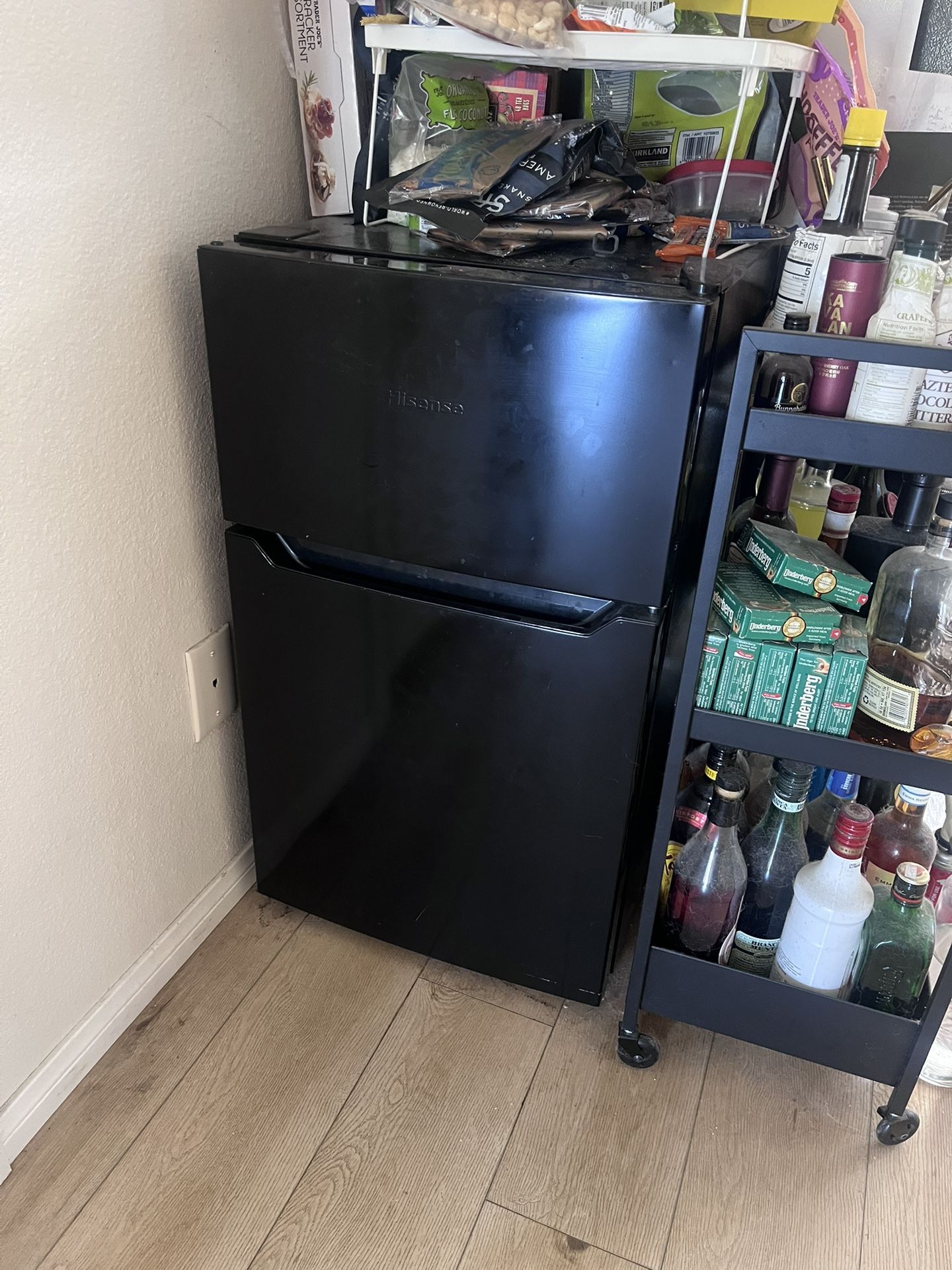 House Moving Sale ~ Mini Fridge, Storage Bin, Washer & Dryer, Fire Pit