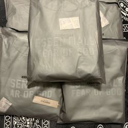 Essentials Fear Of God Hoodie SYCAMORE