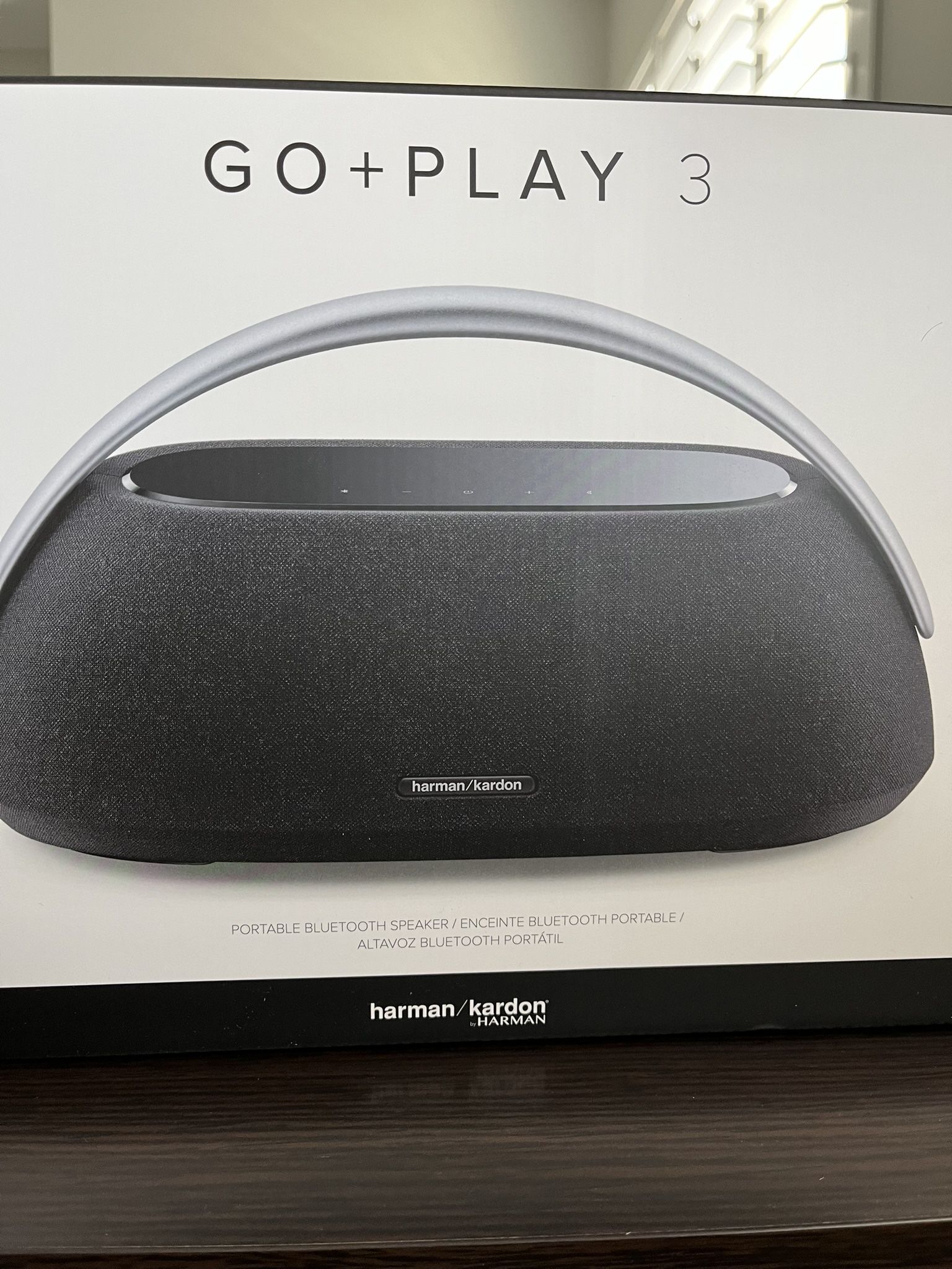 Harman Kardon Go + Play 3 (portable bluetooth speaker), Like New