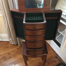 Jewelry Armoire $60