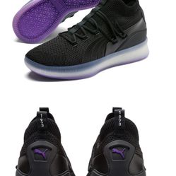 PUMA Clyde Court Purple Glow Size 10.5 US. 