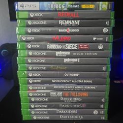 Xbox Games. Brand NEW. Factory Sealed.