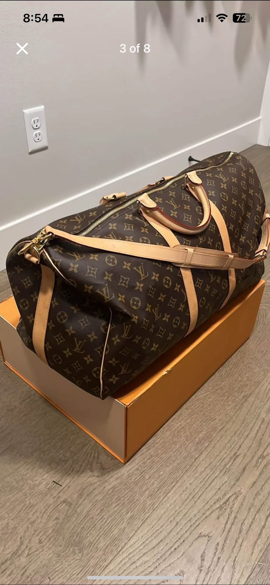 Louis Vuitton Keepall Bandoutliere 50 - Genuine
