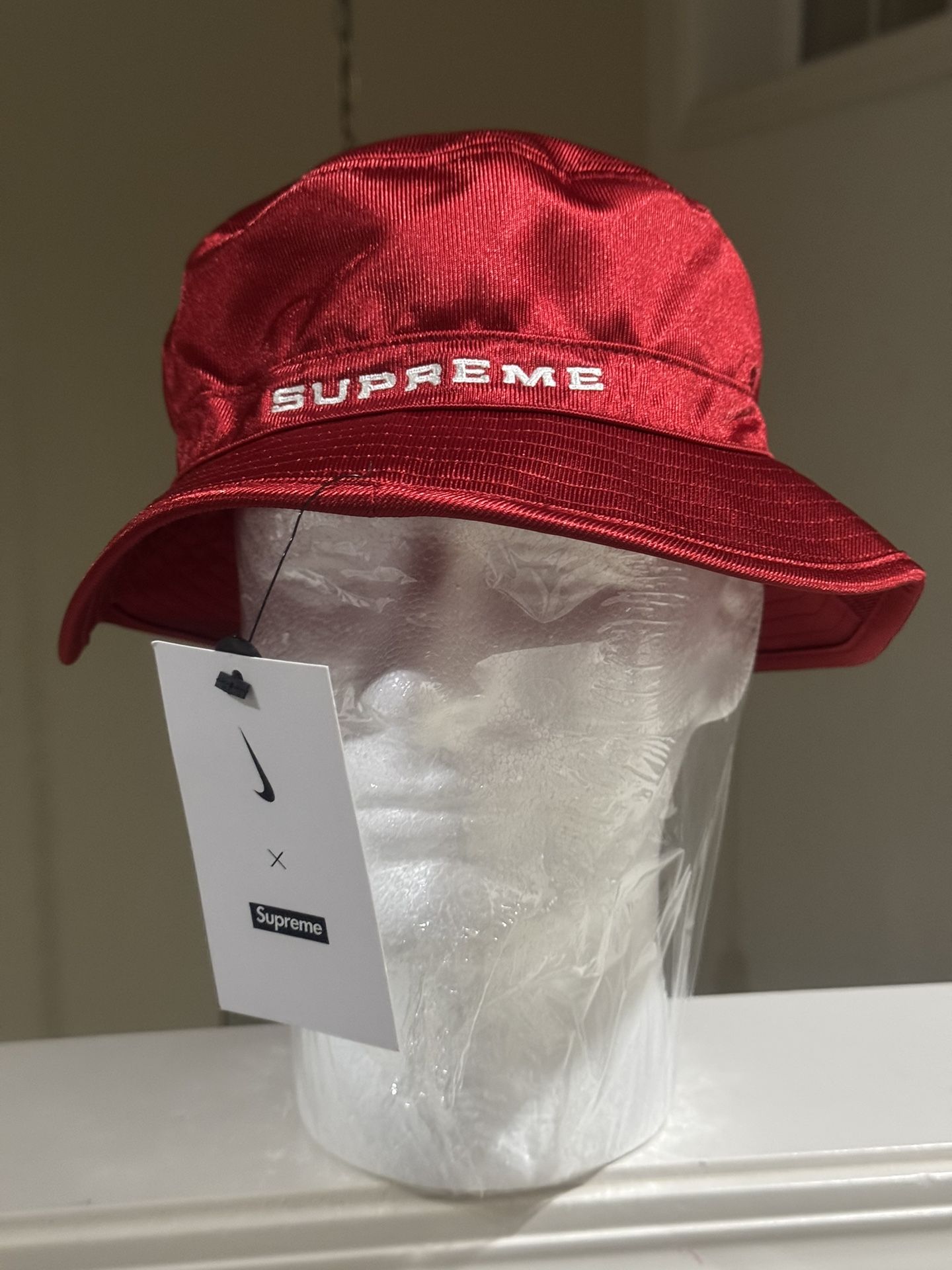 Nike x Supreme collab bucket hat