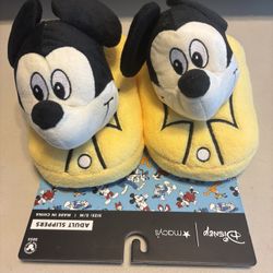 Mickey Slippers New   S-med