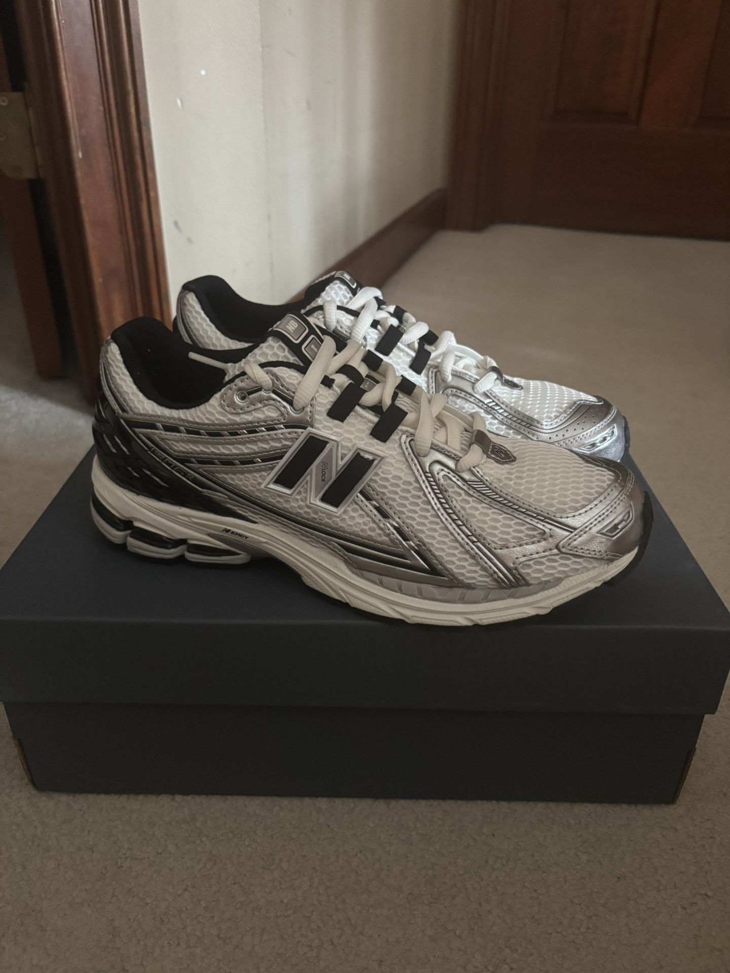 New Balance 1906R Silver Black - Brand New - Size 11