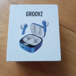 Groovz Ear Buds New(BLUE)