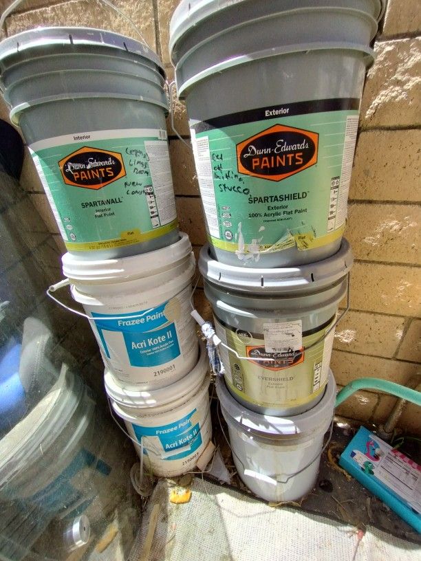 Exterior Paint 10 Bucks Each
