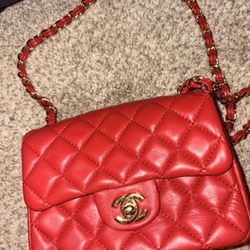 Chanel Red Mini Bag