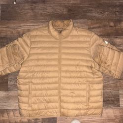 Ozark Trail 2XL Gold/Tan Puffer Jacket