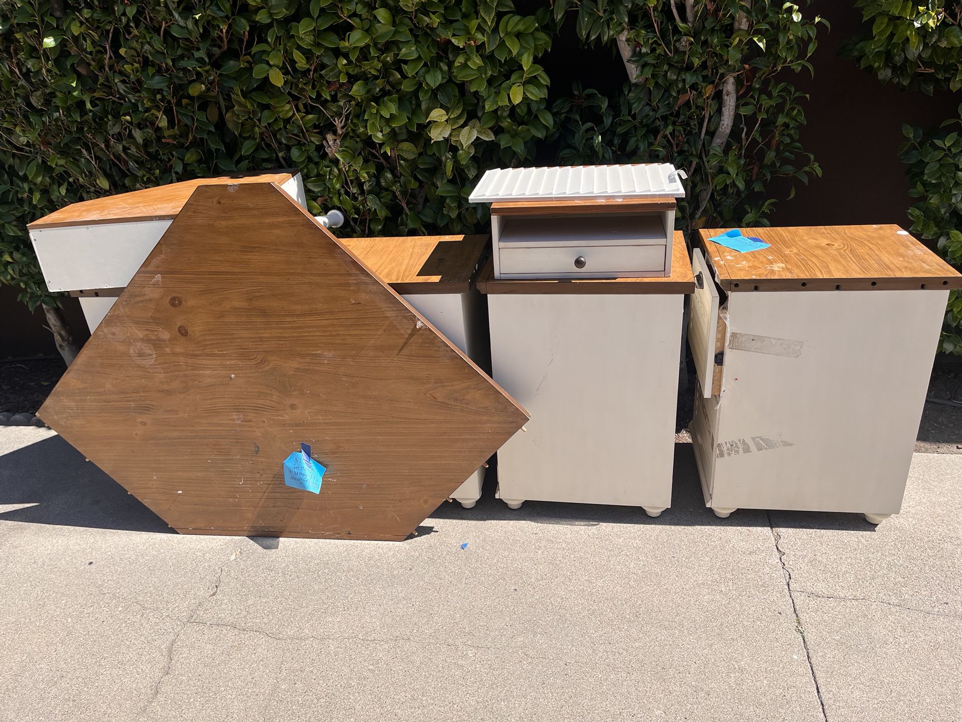 FREE L-curve Modular Wood Desk