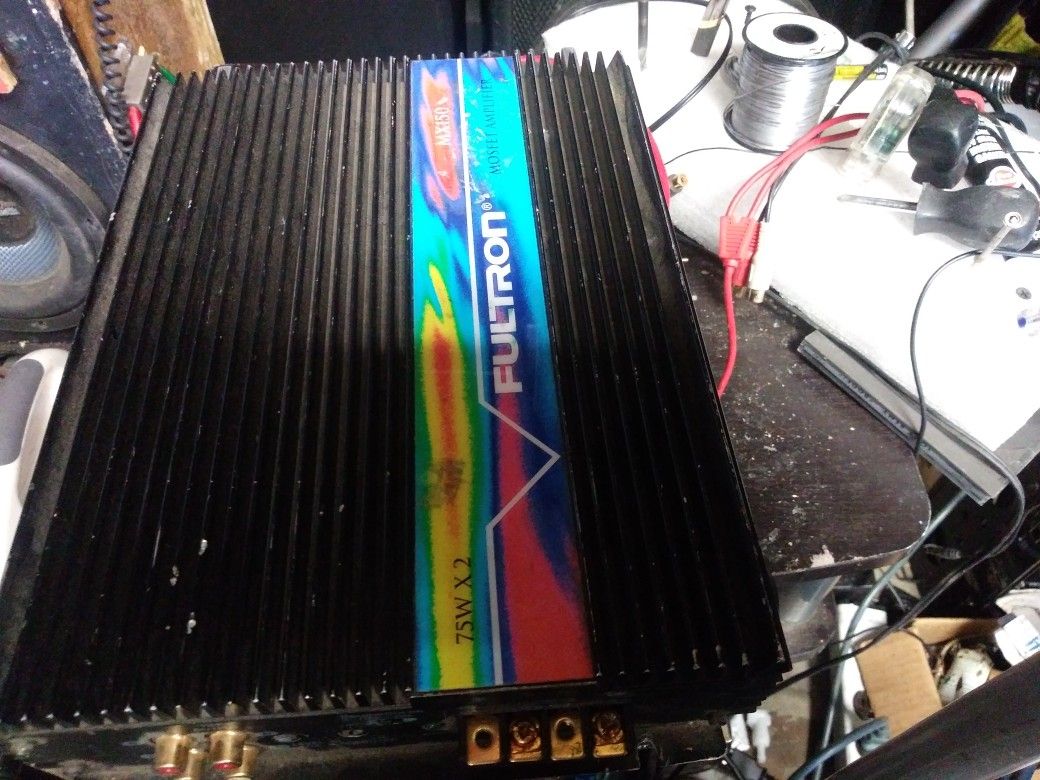 fultron mx150 .. 75 X 2 Amplifier