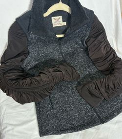 Women’s size S jacket by faded glory super unique vest like but not