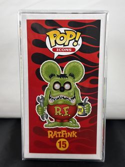 Offers Rat Fink #15 Funko Pop Toy Tokyo 2019 Glow in the Dark Limited Edition