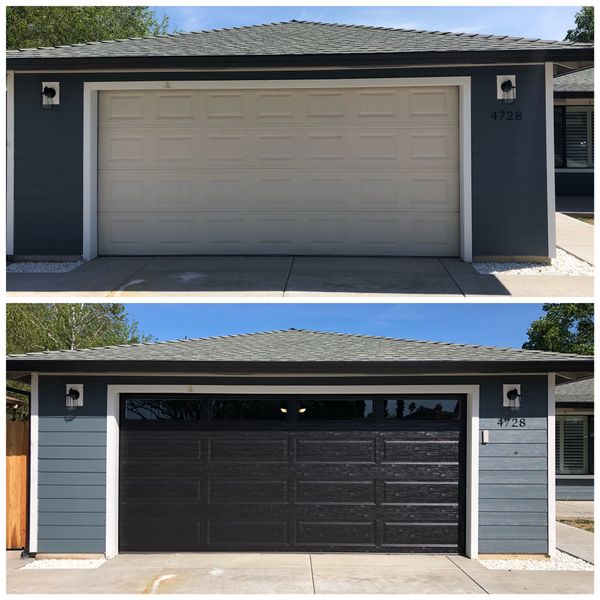 New Garage Door Installed Price For Sale In Sacramento Ca