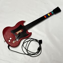 Guitar Hero Red Octane Gibson PS2 PSLGH PlayStation 2 Tested Controller Wired