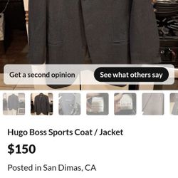 Hugo Boss Beautiful Men's Coat 