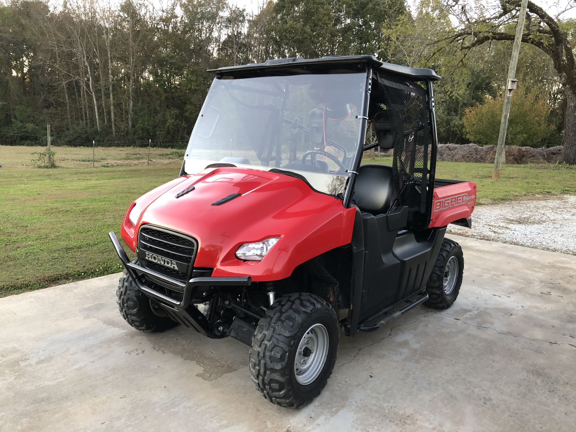 2009 Honda Big Red MUV 700 With Speaker System UTV Side By Side for