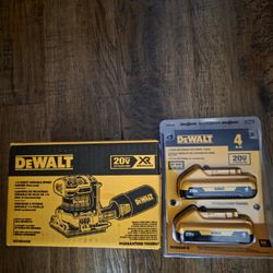 Dewalt Sheet Sander 20v With Batterys