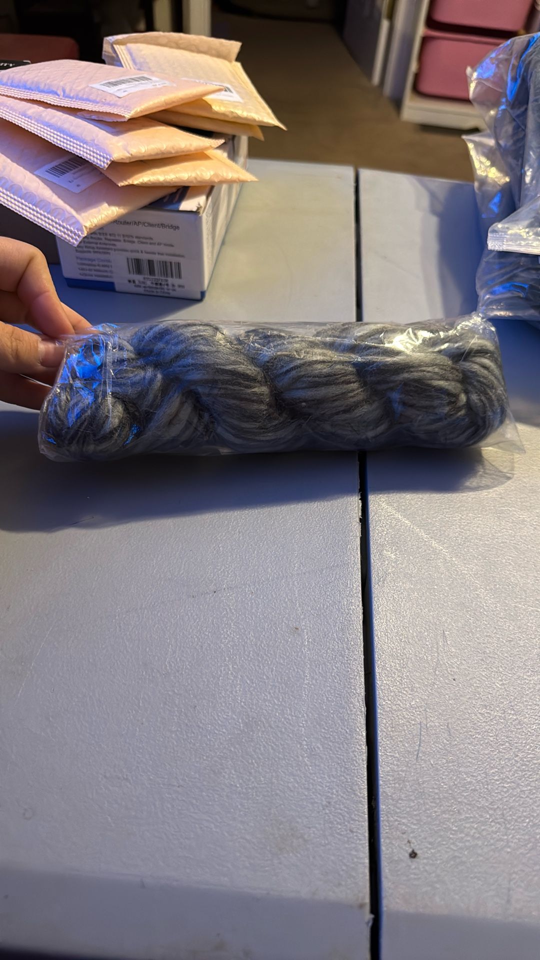 Makers Craft Two Tone Sage Wool Yarn 