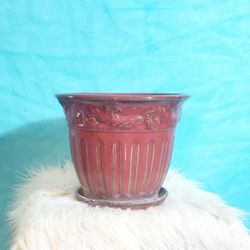 Red Clay Flower Pot